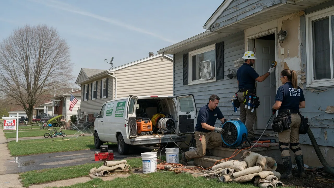 Flood Cleanup in Compton, IL near me